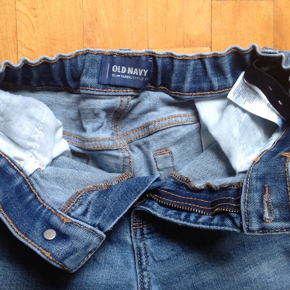 Old Navy Boys Distressed/Cut Jean Shorts Size 12 - Picture 8 of 12